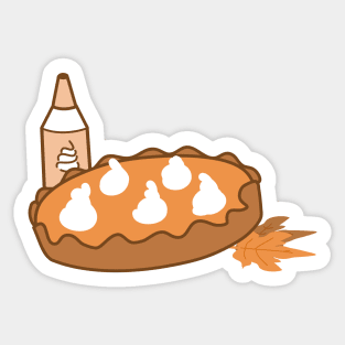 Pumpkin Pie Sticker